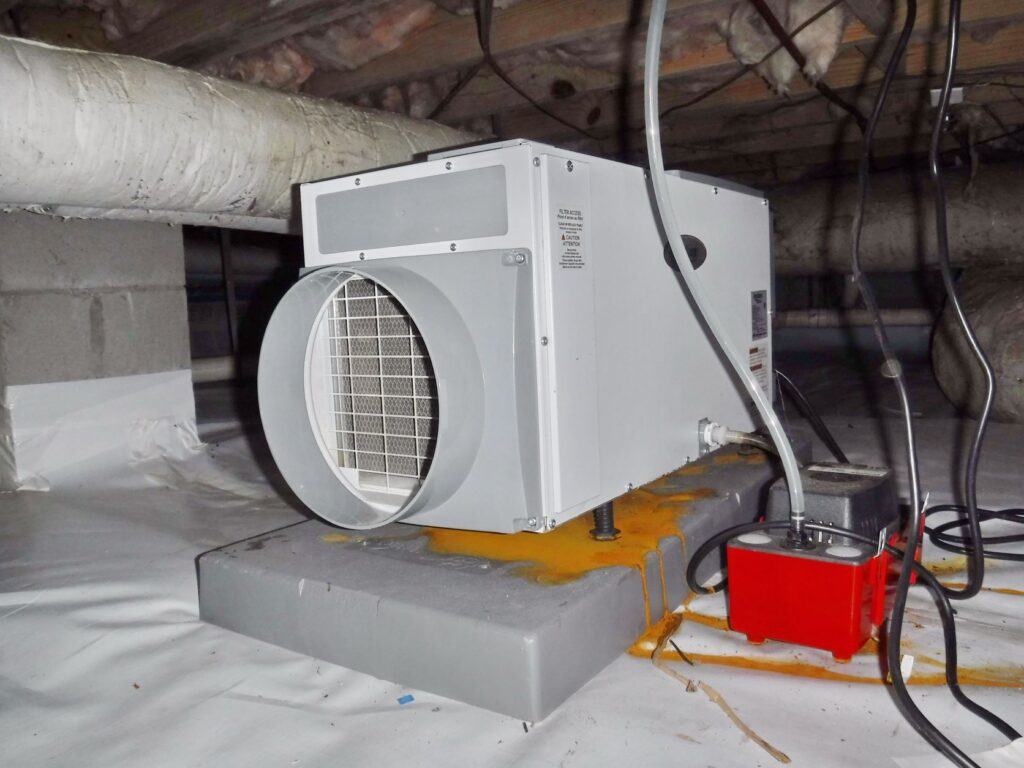 dehumidifier with condensate pump