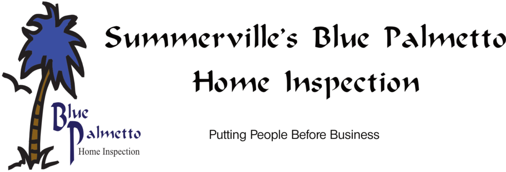 Summerville's Blue Palmetto Home Inspection Logo