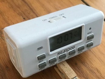 Outlet timer example.